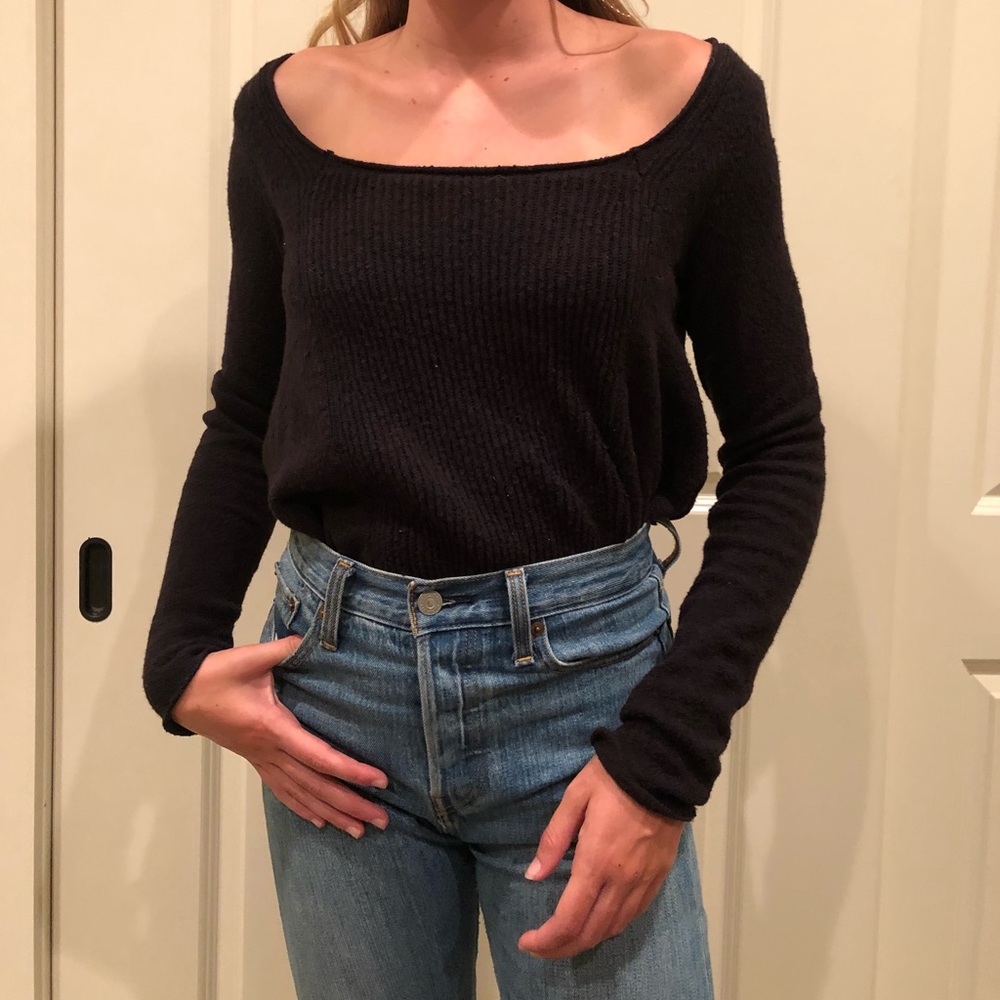Black Free People sweater